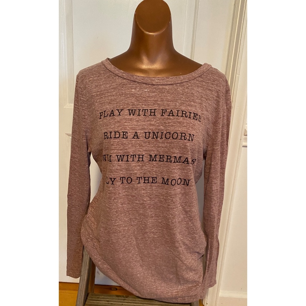 Promesa Mauve Long Sleeve Tee